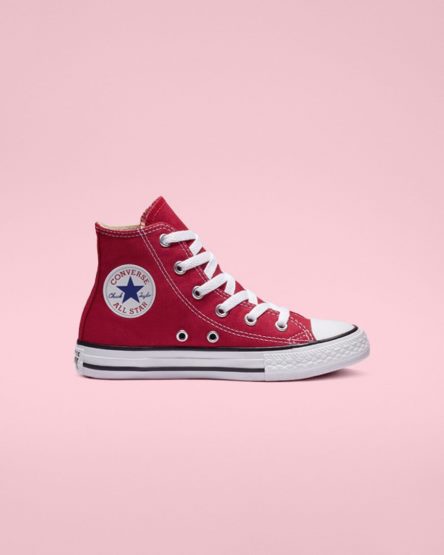 Tenisky Vysoke Converse Chuck Taylor All Star Klasické Chlapcenske Červené | SK XAQND1